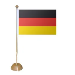 Drapeau Allemagne sur socle