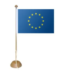 Drapeau Union Européenne sur socle