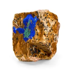 Pierre Azurite Malachite brute qualité A