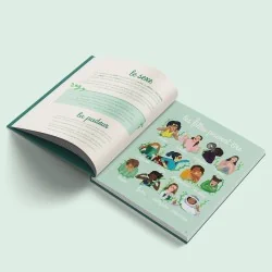 livre éducation vie affective : Le petit illustré de l'intimité tome 1 page explication pudeur