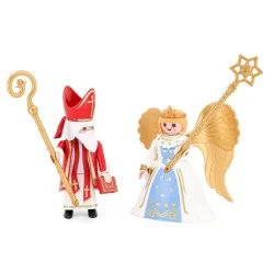 Saint Nicolas et Ange de Noël