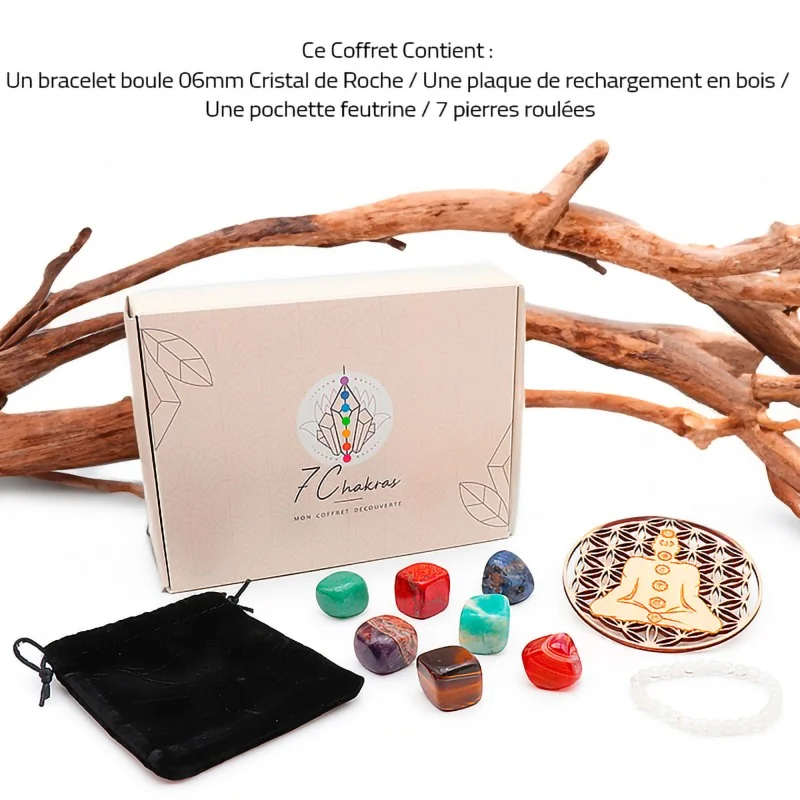 Coffret découverte 7 chakras