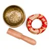 Bol chantant 80 mm OM avec coussin et baguette