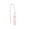 Pendule divinatoire Thot en Quartz rose Extra