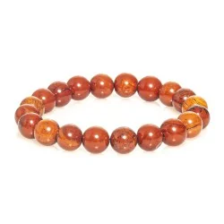 Bracelet Jaspe rouge qualité Extra