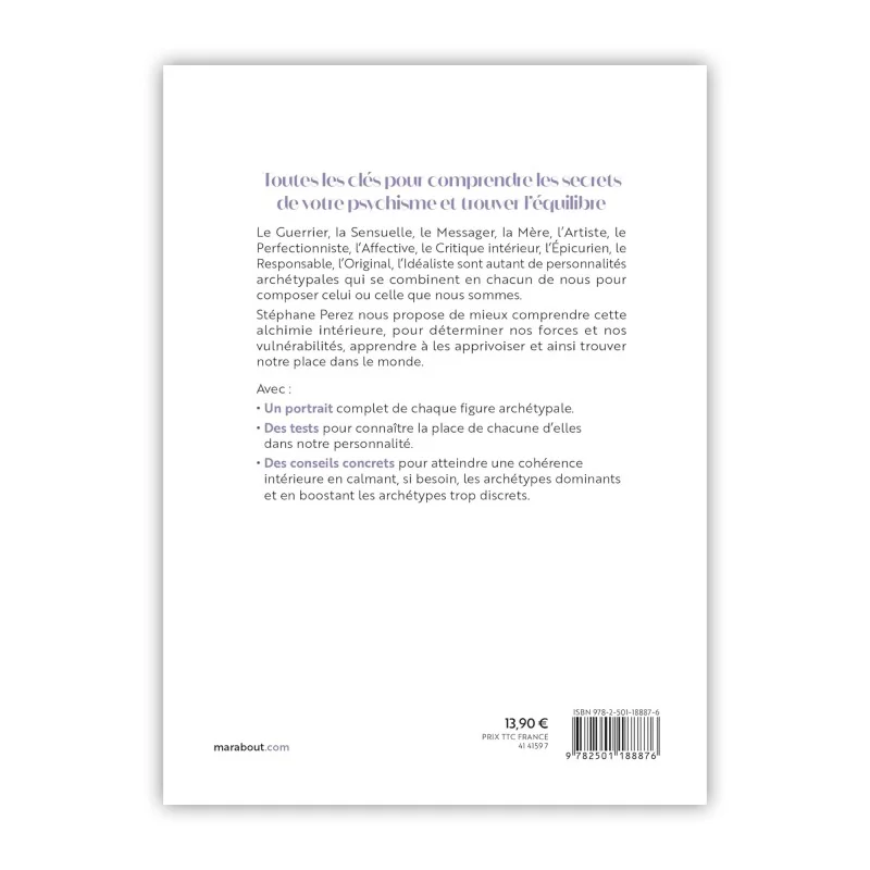 Livre les 12 archétypes intérieurs
