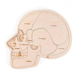 Puzzle éducatif en bois -...