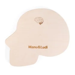 Puzzle éducatif en bois - L'anatomie de la tête