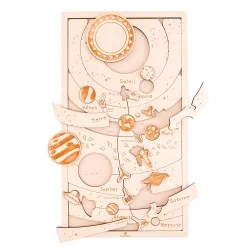 Puzzle éducatif en bois -...