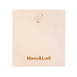 Puzzle éducatif en bois - Les stades de développement de la poule