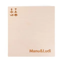 Puzzle éducatif en bois - Les stades de développement des insectes modèle 2