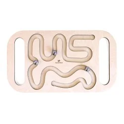 Puzzle éducatif en bois - 3 labyrinthes aux motifs inspirés de la nature