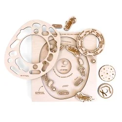 Puzzle éducatif en bois -...