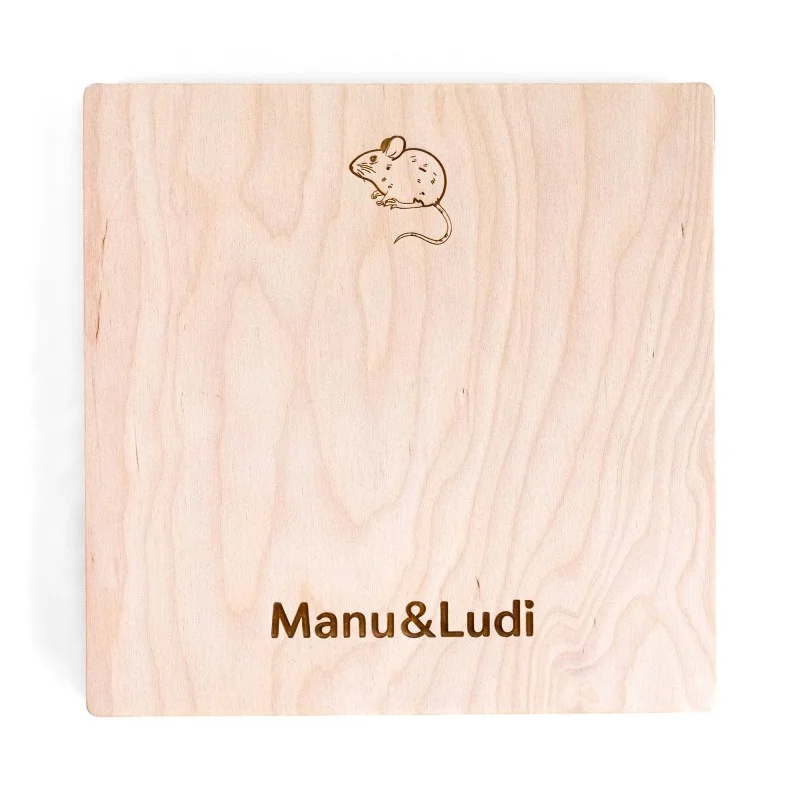 Puzzle éducatif en bois - Les feuilles et petits animaux de la forêt Puzzle éducatif en bois - Les feuilles et petits animaux de la forêt