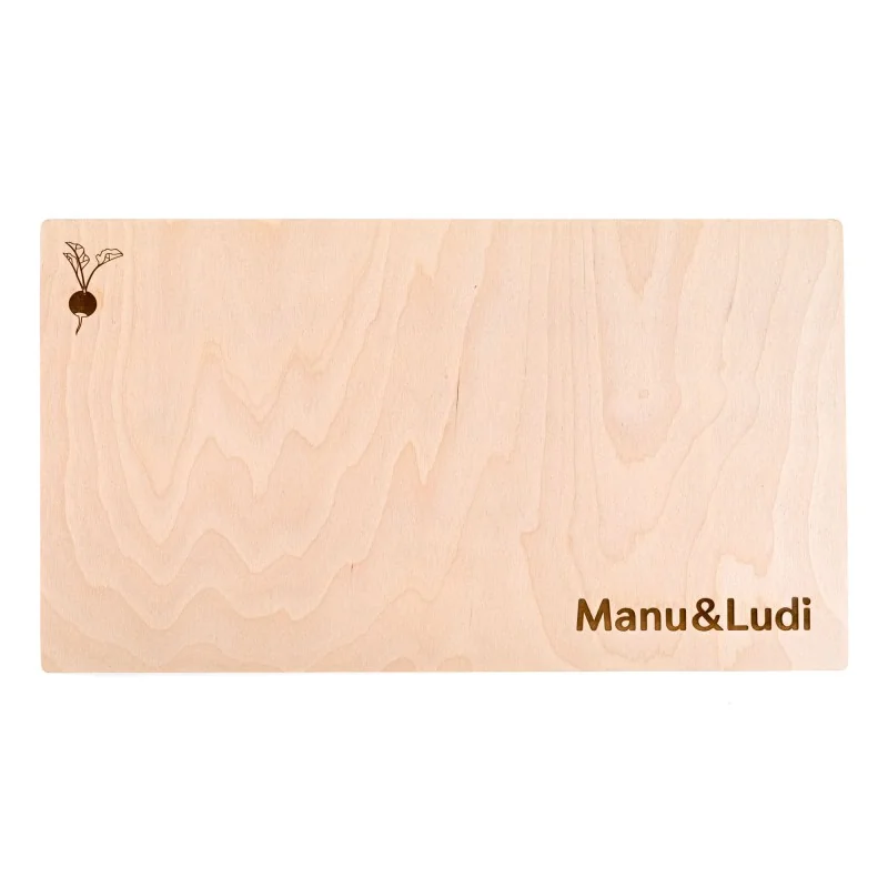 Puzzle éducatif en bois - Les légumes et insectes du jardin