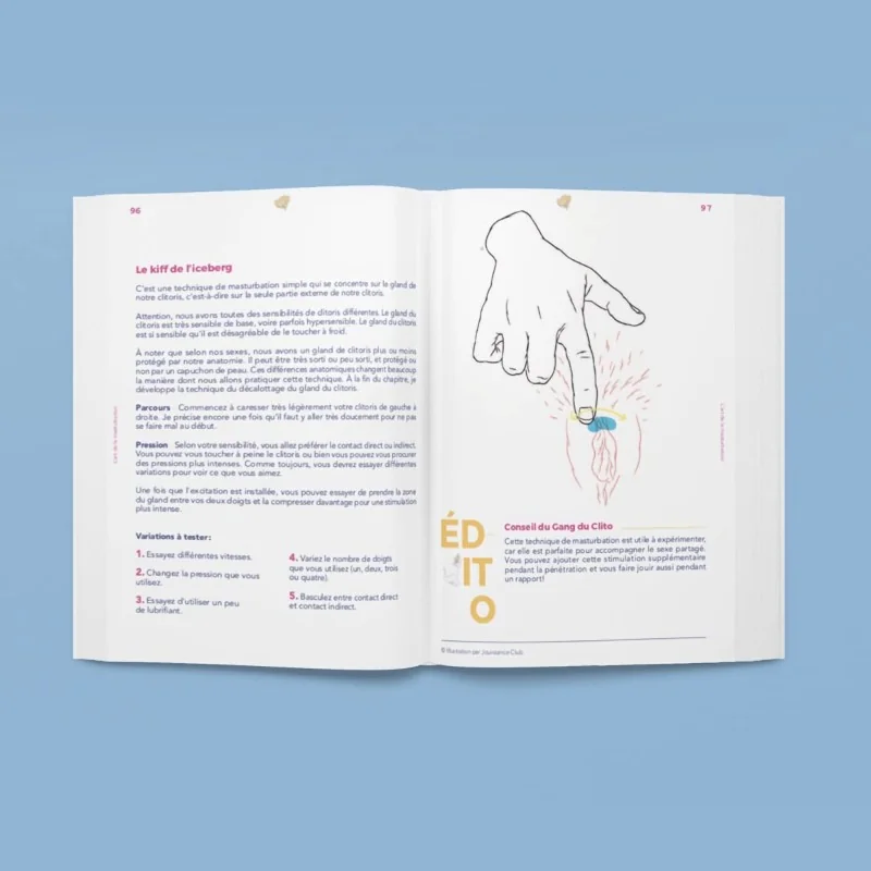 Livre le petit guide de la masturbation féminine schéma masturbation