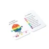 carte avec la peluche de la diversité illustrée carte avec la peluche de la diversité illustrée