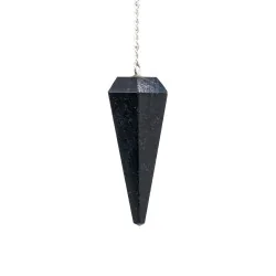 Pendule divinatoire facetté en Tourmaline qualité A