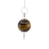 Pendule divinatoire séphoroton en Oeil de tigre