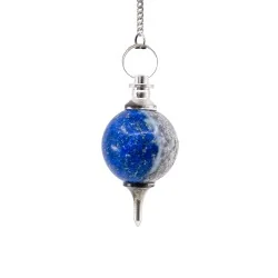 Pendule divinatoire séphoroton en Lapis Lazuli