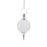 Pendule divinatoire séphoroton en Cristal de roche