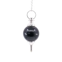 Pendule divinatoire séphoroton en Tourmaline