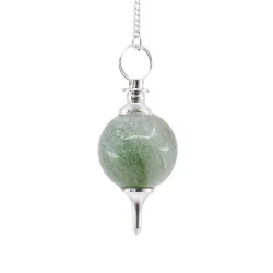 Pendule divinatoire séphoroton en Aventurine