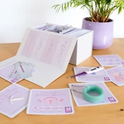coffret aimanté contenant plus de 20 moyens de contraception