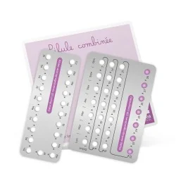 Pilules contraceptives combinées de démonstration