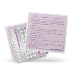 Pilules contraceptives combinées de démonstration