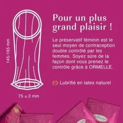 schéma préservatif féminin ormelle