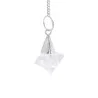 Pendule Merkaba Cristal de roche Pendule Merkaba Cristal de roche