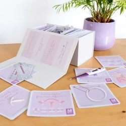 coffret aimanté contenant plus de 20 moyens de contraception
